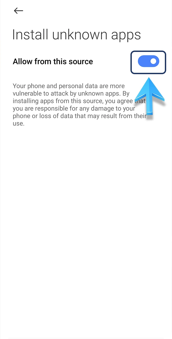 Adjust Security Settings to install the Mostbet App.