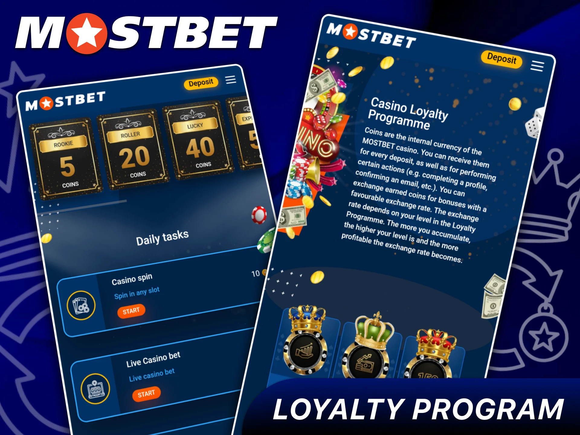 Join the exclusive Mostbet Club and earn rewards.